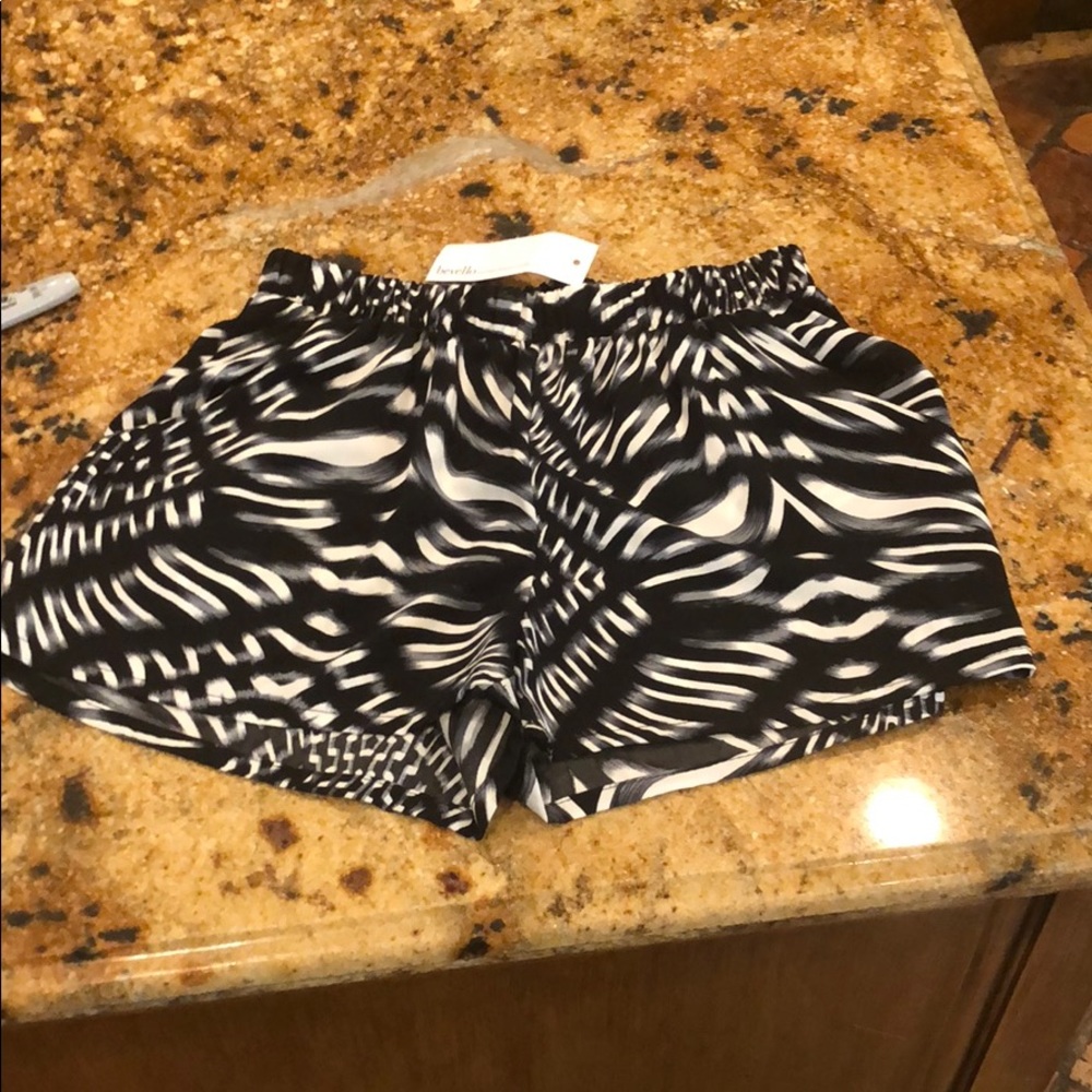 Black/Navy Blue/ White/Gray Flow Shorts